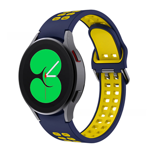 สายนาฬิกาซิลิโคน Upro New Sport สำหรับ Watch 6 สีทูโทน ยืดหยุ่น ขนาด 20 มม. แบบปลดเร็ว ใช้ได้กับรุ่น 5/4/7/6 - Product Image 4