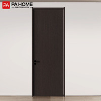 Portes intérieures en panneaux écologiques en bois massif, MDF, WPC, sur mesure, pour projets hôteliers, support OEM, style moderne PA pour toute la maison