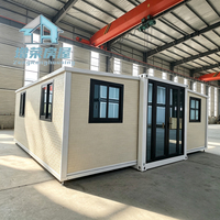 Résidence haute résistance construite comme une maison préfabriquée extensible et des maisons transportables pour campements isolés