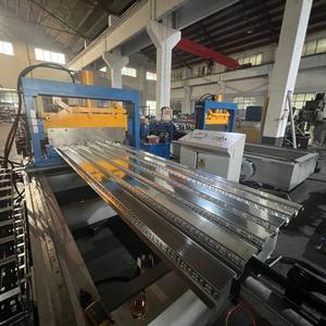 High Speed 20 m/Min 22 Gauge 36 ''Stahldach <span class=keywords><strong>deck</strong></span> 1,5'' Verbund bodenbelag Rollform maschine - Product Image 1