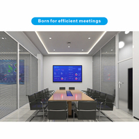 Tableau blanc interactif LCD 4K anti-reflet avec écran tactile 40 points, processeur Intel Core I3/i5/i7 pour l'éducation, la formation et une utilisation multi-environnements