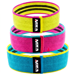 Heavy Durable Non-Slip 100% Natural Latex Resistance Exercise <b>Bands</b> Set Home Gym Fitness Including Leg Squat Yoga Hip Circle - Product Image 1