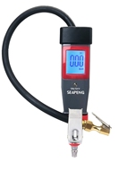 Manomètre numérique intelligent portable pour pneus, pistolet de gonflage, écran LCD/LED, batterie 3V, garantie 6 mois, utilisation en atelier, AC Schnitzer