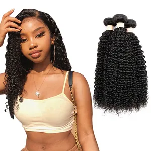 Kbeth The Best Vendor Brazilian Kinky curly Hair bundles 100 human hair weave brands 10a grade hair vendor