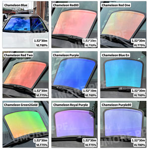 Film Teinté Caméléon Nano Céramique Rouge Bleu Vert Violet en Matériau Coréen SKC Film Solaire pour Vitres Film de Teintage pour Vitres de <span class=keywords><strong>Voiture</strong></span> - Product Image 6