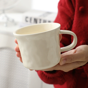 Minimally Designed Hand-Molded Porcelain <b>Mug</b> <b>Reusable</b> Dishwasher Microwave Safe Customizable Logo Cartoon Style Business Gift - Product Image 3