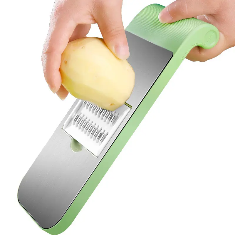 Bán buôn phụ kiện nhà bếp rau slicers trái cây thực phẩm slicers đa chức năng chuyên thay thế đầu slicers