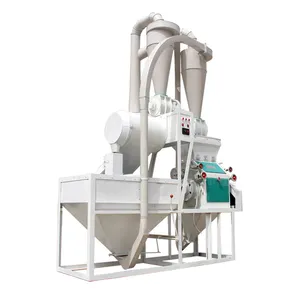 Mesin penggiling tepung gandum penggiling efisiensi sangat baik komersial Populer