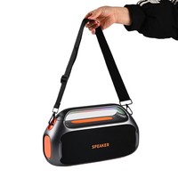 Speaker Genggam Portabel Pemutar Audio Nirkabel Daya Tinggi Mikrofon Karaoke Luar Ruangan Radio Fm Super Bass Usb Dapat Diisi Ulang