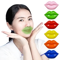 Masque Lèvres Hydrogel au Collagène 20 Pièces Marque Privée OEM – Masque de Nuit Repulpant, Raffermissant et Hydratant Coréen Végétalien – Vente en Gros