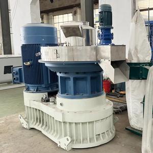 Automatische 6/12mm Ring Matrize Holz pellet herstellungs maschine Hohe Produktivität Sägemehl Biomasse Pellet Herstellung für Tierfutter Neu