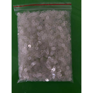 Flat Plastic Insulating <b>Washers</b> 10x6.6x2.5mm Transparent For General Industry Use Dongguan Made - Product Image 5