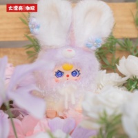 Vente en gros : Pendentif en peluche authentique de la série Fée aux Trois Fleurs pour bébé, boîte mystère, figurine de dessin animé mignonne, ornement, cadeau surprise