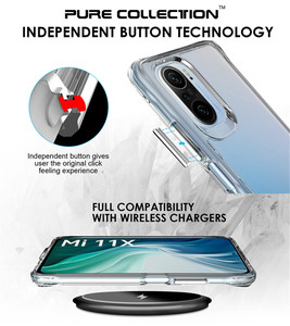 <span class=keywords><strong>Coque</strong></span> de téléphone transparente en PC rigide antichoc pour <span class=keywords><strong>Xiaomi</strong></span> 11X 13T 14 12 12S <span class=keywords><strong>12T</strong></span> 12X 15 11T 16 Pro Ultra, <span class=keywords><strong>coque</strong></span> souple en TPU - Product Image 3