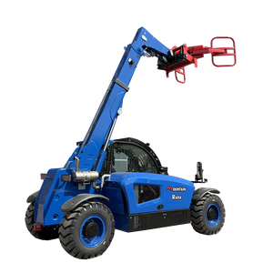 Telescopic Handler Penggerak Empat Roda <span class=keywords><strong>Telehandler</strong></span> Wheel Loader Depan Teleskopik Mini Loader Teleskopik Cina - Product Image 5