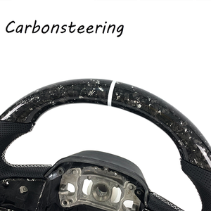 Volant en fibre de carbone forgée pour Chrysler 300C 300S SRT8 HEMI <span class=keywords><strong>V6</strong></span> V8 2011-2023 LD Custom OEM Fit Performance Upgrade - Product Image 2