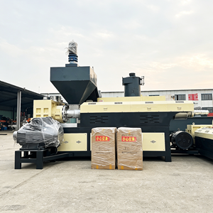 <b>Plastic</b> Cooled Hot Cut TPU <b>Pellet</b> Extruder Unit <b>Pellet</b> Storage Air Cooling Tank Assembly Granulator Supplier Conveying System - Product Image 4