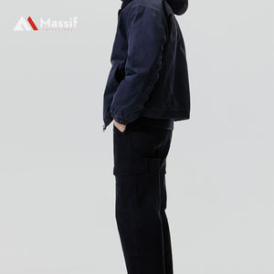 Pantalones de trabajo de algodón y poliéster informales ligeros de Color personalizado para hombre, ropa protectora de seguridad de lona multifuncional - Product Image 1