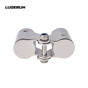 Raccord de tuyauterie en acier inoxydable avec boulon pour la réparation et le remplacement de la quincaillerie marine - Product Image 3