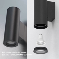 Plafonnier encastré en aluminium, luminaire moderne pour spot de plafond, compatible GU10