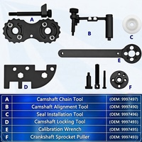 Kit d'outils de calage de l'arbre à cames, outils automobiles pour moteur Volvo 2.0T, outil de réparation automobile en acier au carbone