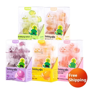 Bonbons gélifiés aromatisés aux fruits mélangés 103g - Mangue, pêche, pâte <span class=keywords><strong>de</strong></span> peau <span class=keywords><strong>de</strong></span> raisin, sandwich, emballés individuellement pour le déjeuner scolaire, les voyages - Product Image 1