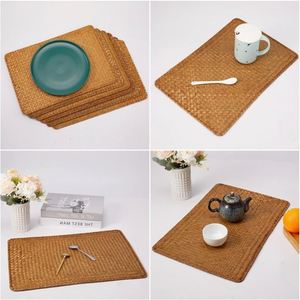 Set <span class=keywords><strong>de</strong></span> table en rotin tressé, coquille <span class=keywords><strong>de</strong></span> noix <span class=keywords><strong>de</strong></span> <span class=keywords><strong>coco</strong></span>, luxe, Noël, pour tables rondes, en <span class=keywords><strong>toile</strong></span> <span class=keywords><strong>de</strong></span> <span class=keywords><strong>jute</strong></span> tissée, en vrac, en paille - Product Image 6
