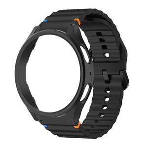 Lionorm Sport 2-in-1 cinturino in Silicone custodia protettiva cinturino per <span class=keywords><strong>Samsung</strong></span> Galaxy <span class=keywords><strong>watch</strong></span> 7 6 5 <span class=keywords><strong>4</strong></span> bracciale - Product Image 4