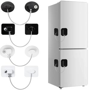 Verrou de sécurité pour réfrigérateur pour bébé en gros avec clés ou codes, serrures de sécurité pour armoires et portes coulissantes pour nourrissons - Product Image 5