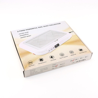 2025 2-en-1 2 ventilateurs 170w collecteur de poussière d'ongles et 85w perceuse à ongles sans brosse Salon professionnel Logo personnalisé prix usine