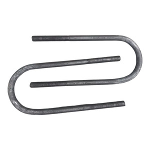 <b>U</b>-<b>Bolt</b> Galvanized Full Thread <b>U</b>-Shaped <b>Bolt</b> For Rail And Sound Barrier Application GB Standard 4.8 Performance Level - Product Image 2