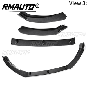 RMAUTO 3 pièces Kit carrosserie de protection pour pare-chocs avant, séparateur de lèvre et diffuseur pour Volkswagen VW Golf 7 7.5 MK7 MK7.5 GTI 2014-2020 - Product Image 6