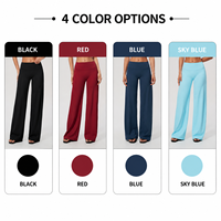 GH Wholesale Leggings de yoga pour femme à taille haute, coupe large évasée, effet ventre plat et rehaussement des fesses, pour le yoga, le Pilates, la gym et le fitness