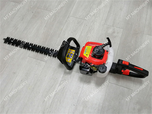 Cortasetos de gasolina de 2 tiempos y 26 cc de gran venta con doble cuchilla para césped y setos - Product Image 4