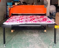 Presse à chaud extra-large 150x300 surdimensionnée 1,5m 3m à double plateau pour sublimation et transfert thermique, machine d'impression industrielle