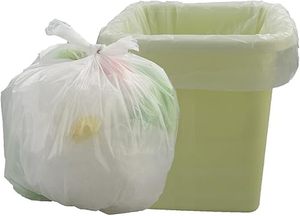 ถุงขยะครัวแบบกันรั่ว ขนาด 6 แกลลอน ยี่ห้อ Huamaohengchun สีขาว จำนวน 115 ใบ - Product Image 4