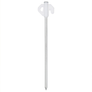 Piquets lumineux de sol pour extérieur 6x200mm en fer pour tente et bâche de camping - Product Image 2