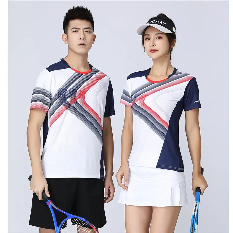 Faldas de tenis para mujer, ropa deportiva, conjuntos de bádminton, logotipo personalizado aceptado, gran oferta