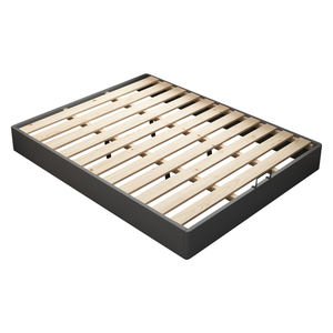 <span class=keywords><strong>Letto</strong></span> <span class=keywords><strong>Matrimoniale</strong></span> in <span class=keywords><strong>Legno</strong></span> Massello Stile Vintage Senza Testiera 1,8 Metri - <span class=keywords><strong>Letto</strong></span> di Lusso Americano con Imbottitura Morbida in Stile Retrò Francese - Product Image 3