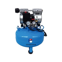Compresseur d'air spécial haute température sans huile à 70 degrés Celsius 12V à piston avec moteur central et roulement refroidi par air