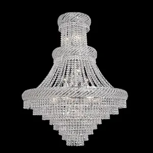 Großhandel led 5m led lichter zimmer-Moderne Luxus LED K9 Kristall Decke Licht Große eigene dimmen kristall lampe wohnzimmer kristall lampe Nordic einfache