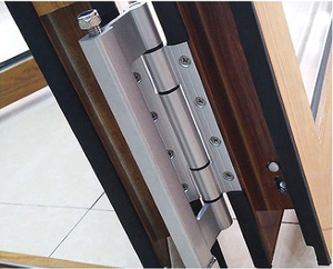 ประตูบานเลื่อนแบบพับได้ประตูบานเลื่อนกระจกไวนิล upvc ดีไซน์ภายนอกลานบ้านอพาร์ทเมนต์โรงแรมแบบทันสมัย - Product Image 4