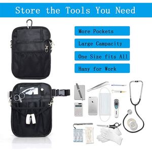 Medical Organizer <b>Belt</b> Nurse Storage Bag Waist Bag <b>Pouch</b> for Medical Scissors Care Kit <b>Tool</b> - Product Image 5