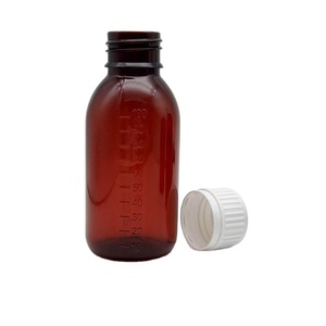 Оптовая продажа сиропа от кашля, жидкой лекарственной формы, в ПЭТ-бутылках с крышкой с защитой от детей - Product Image 1