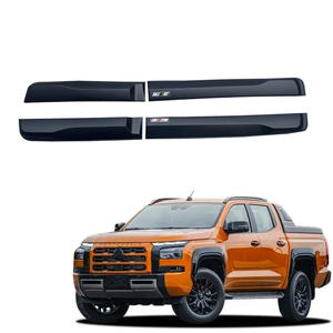 ชุดแต่งขอบประตูด้านข้างสีดำสำหรับมิตซูบิชิ ไทรทัน L200 ปี <span class=keywords><strong>2023</strong></span> 2024 2025 อุปกรณ์ตกแต่งรถยนต์ขับเคลื่อน 4 ล้อ - Product Image 3