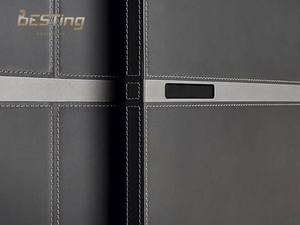 USA Deluxe camera da letto bianca <span class=keywords><strong>arancione</strong></span> pelle porta Bangkok bel guardaroba - Product Image 5