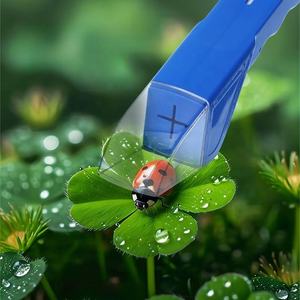 Attrape-insectes portable en forme de cube, boîte d'observation des insectes, kit d'exploration en plein air pour enfants, boîte d'observation des insectes, cadeaux promotionnels éducatifs - Product Image 4