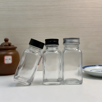 Bouteille en verre transparente pour lait, jus, boissons, 60 ml, 120 ml, 180 ml, pour kombucha, thé, miel, pouding