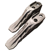 Adaptateur de dents de godet d'excavatrice de chargeuse sur pneus Jcb 3 tonnes et fraise latérale 333-d8455 dent de ripper pour bulldozer 4t5502 pointe d'excavatrice