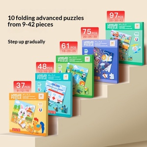 ของเล่นเสริมพัฒนาการเด็ก 3-6 ปี แบบแม่เหล็กต่อภาพ ขายดีข้ามประเทศ - Product Image 2